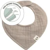 STUCKIES High Absorbency Bib Taupe