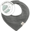 STUCKIES High Absorbency Bib Anthracite Black