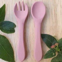 Summerville Sked och Gaffel Silikon Dusty Rose