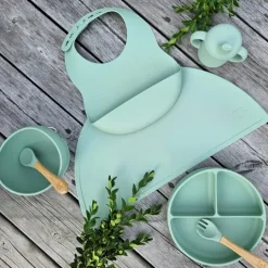 Summerville Skål Silikon Cameo Green