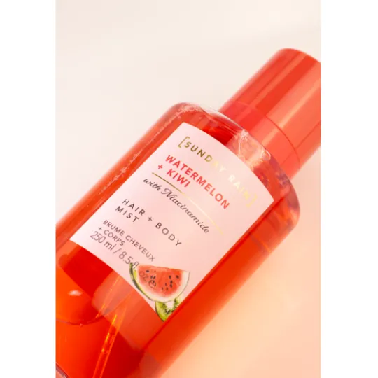 Sunday Rain Watermelon + Kiwi Hair + Body Mist 250 ml