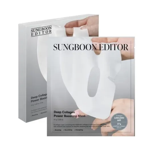 Sungboon Editor Deep Collagen Power Boosting Mask 4-pack