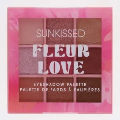 Sunkissed Fleur Love Eyeshadow Palette 9x0,9 g