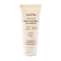 Suntribe Ansiktssolkräm med Naturliga Mineraler SPF50 50 ml