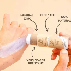 Suntribe Solstift Zink med Naturliga Mineraler SPF50 Vit 30 g
