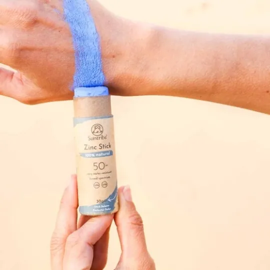 Suntribe Solstift Zink med Naturliga Mineraler SPF50 Blå 30 g
