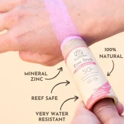 Suntribe Solstift Zink med Naturliga Mineraler SPF50 Röd 30 g