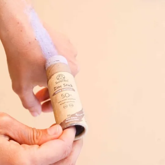 Suntribe Solstift Zink med Naturliga Mineraler SPF50 Tonad 30 g