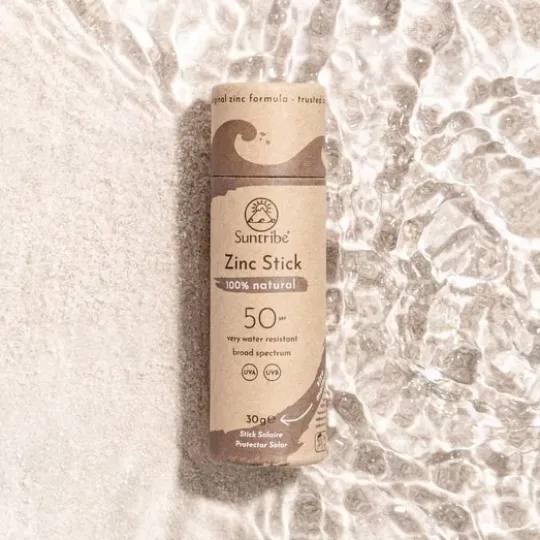 Suntribe Solstift Zink med Naturliga Mineraler SPF50 Tonad 30 g