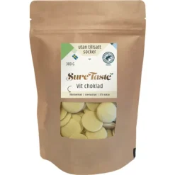 Sure Taste Chokladpellets Vit 300 g