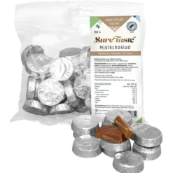 Sure Taste Mynt Mjölkchoklad Silverfolie 160 g