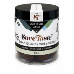Sure Taste Sötlakrits Mörk Choklad 150 g