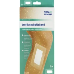 Svea Medicare Sterilt Vattentätt Förband 10 x 25 cm 5 st