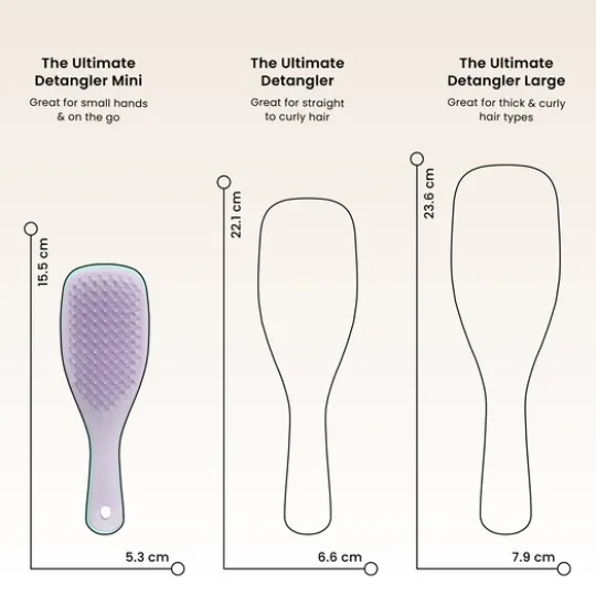 Tangle Teezer Ultimate Detangler Mini Wisteria Leaf