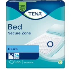 TENA Bed Secure Zone Plus Madrasskydd för inkontinens 60 x 60 cm 30 st