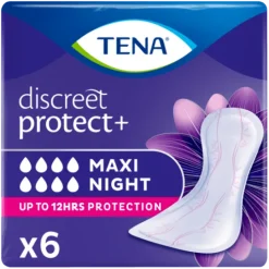 TENA Discreet Protect+ Maxi Night 6 st