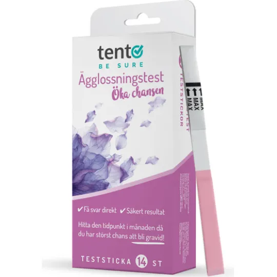Tento Be Sure Ägglossningstest Sticka 14-pack