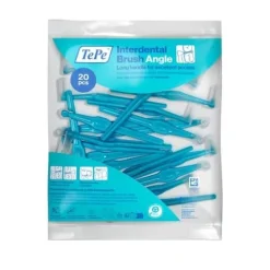 TePe Angle Vinklad Mellanrumsborste 0,6 mm Blå 20-pack
