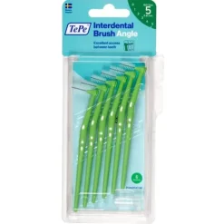 TePe Angle Vinklad Mellanrumsborste 0,8 mm Grön 6 st