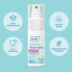 TePe Hydrating Mouth Spray Mild Äpple/Peppermint 50 ml