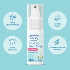 TePe Hydrating Mouth Spray Mild Äpple/Peppermint 50 ml