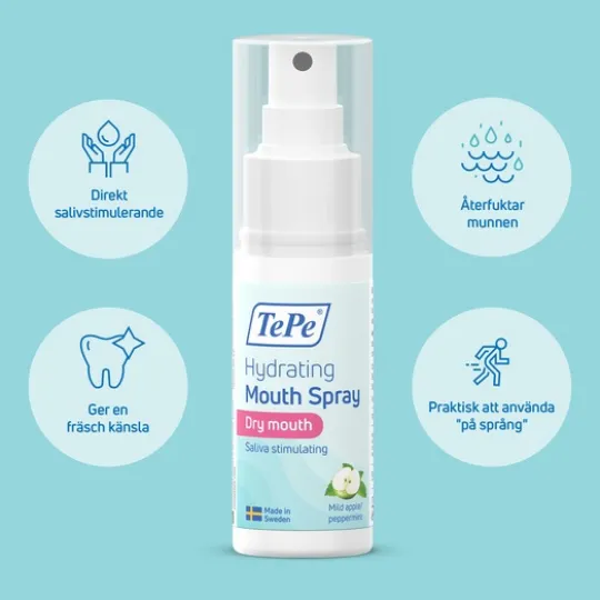TePe Hydrating Mouth Spray Mild Äpple/Peppermint 50 ml