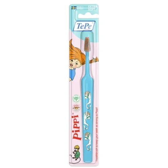 TePe Kids Pippi Extra Soft Tandborste 1-pack