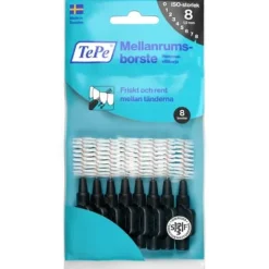 TePe Mellanrumsborste Original 1,5 mm Svart 8 st