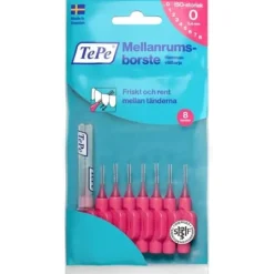 TePe Mellanrumsborste Original 0,4 mm Rosa 8 st