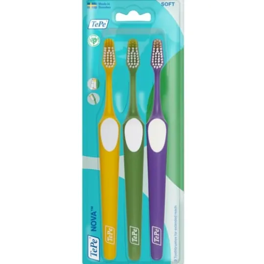 TePe Nova Soft Tandborste 3-pack