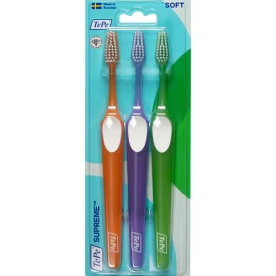 TePe Supreme Soft Tandborste 3-pack