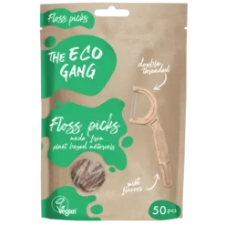 The Eco Gang Floss Picks Normal 50-pack