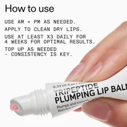 The INKEY List Tripeptide Plumping Lip Balm Pink 10 ml