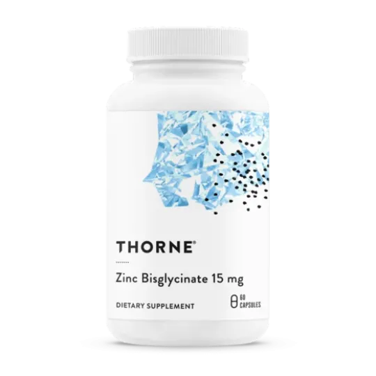 Thorne Zinc Bisglycinate 15 mg 60 kapslar