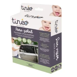 Tinéo Solskydd Dra-på för bilruta 2-pack
