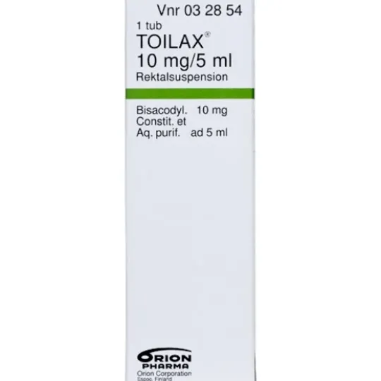 Toilax 10 mg/5 ml 5 milliliter Rektalsuspension