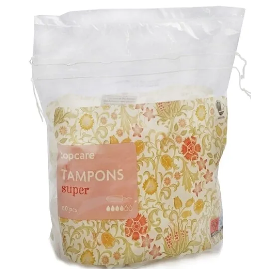 Topcare Tamponger Super Påse 80 st