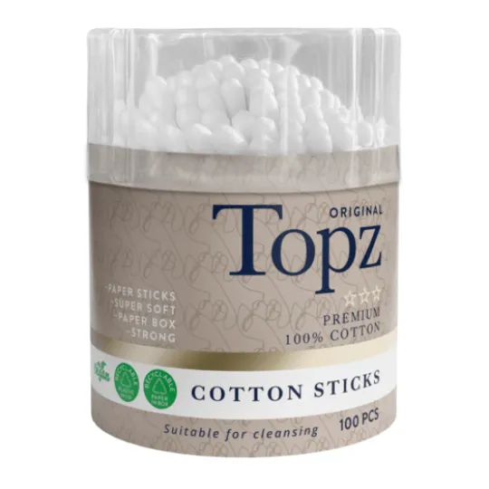 Topz Premium Cotton Sticks 100 st