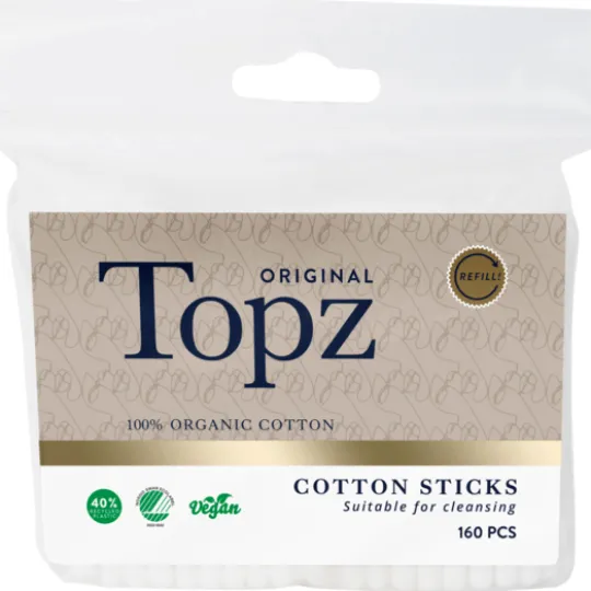 Topz Premium Refill Cotton Sticks 160 st