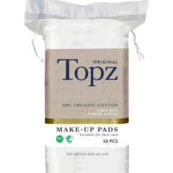 Topz Premium Square Make Up Pads 50 st