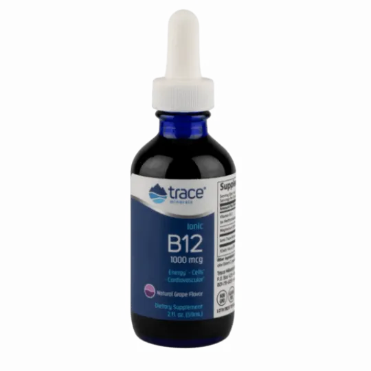 Trace Minerals Liquid Ionic B12 (1,000 mcg) 59 ml