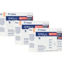 Trace Minerals ZEROLyte Electrolyte Drink Mix Salty Watermelon 30 dospåsar 3-pack