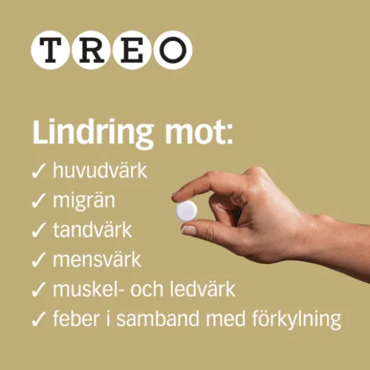 Treo, brustablett 500 mg/50 mg 20 st