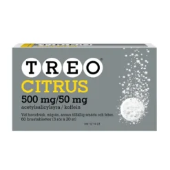 Treo Citrus, brustablett 500 mg/50 mg 3 x 20 st
