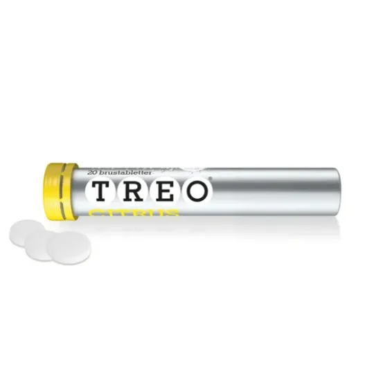 Treo citrus, brustablett 500 mg/50 mg 20 st