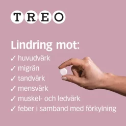 Treo Hallon, brustablett 500 mg/50 mg 3 x 20 st
