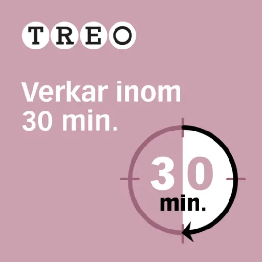 Treo Hallon, brustablett 500 mg/50 mg 20 st