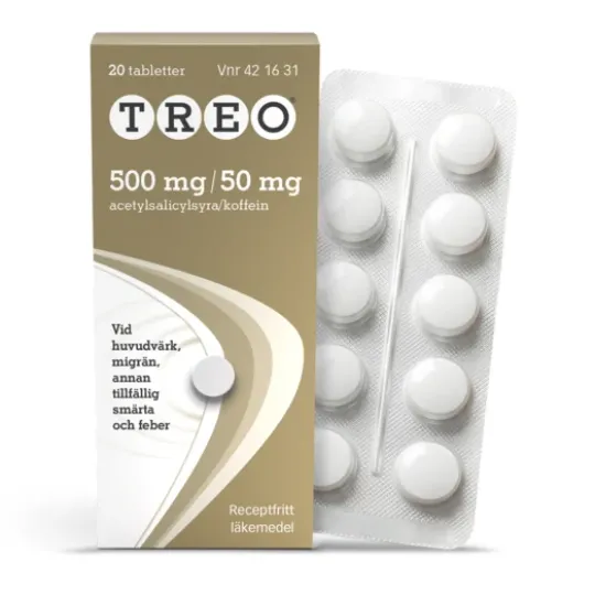 Treo 500 mg/50 mg 20 tabletter