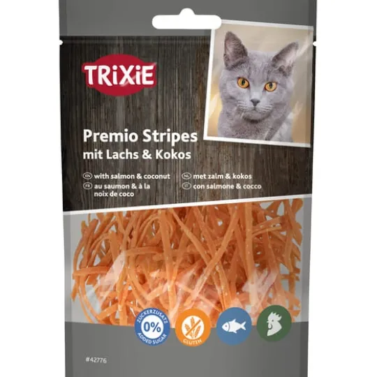 Trixie Premio Stripes med Lax & Kokos 50 g