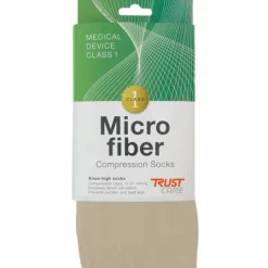 Trust Care Microfiber Compression Socks Beige L